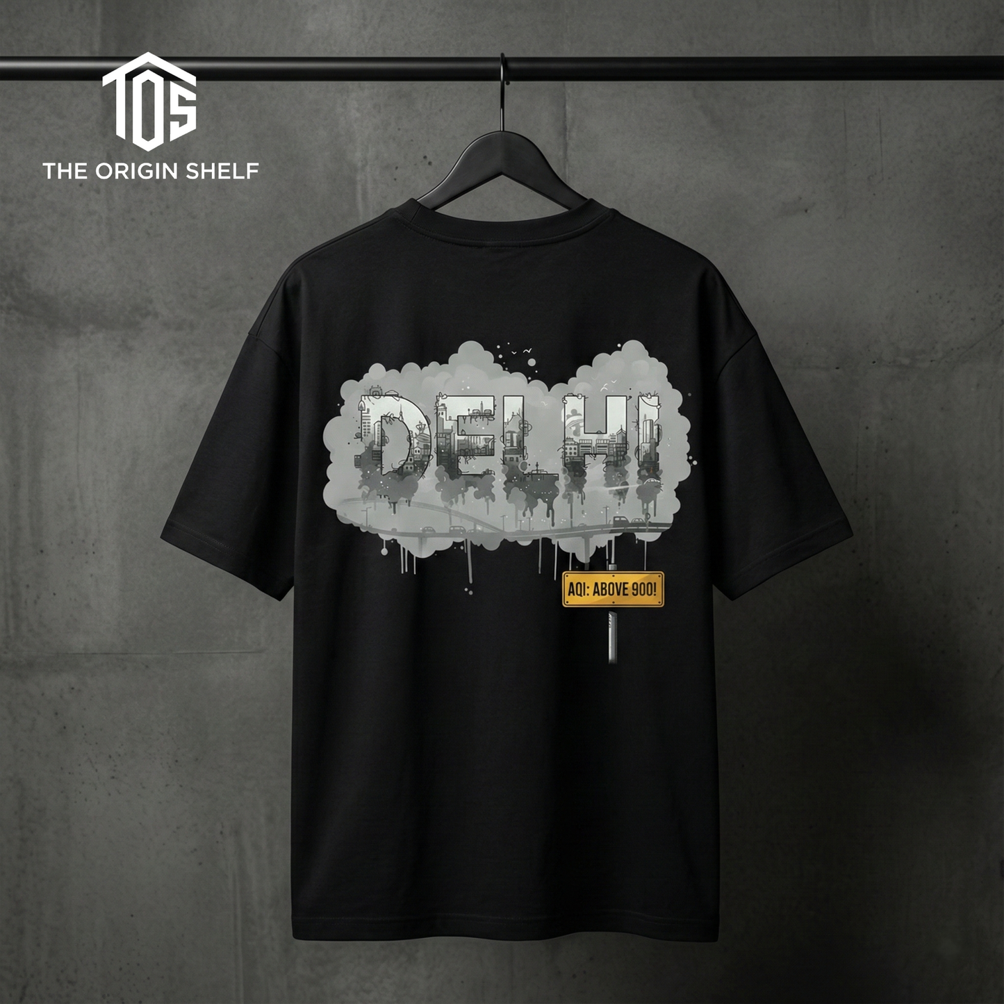 Delhi | Oversized Heavyweight Tee