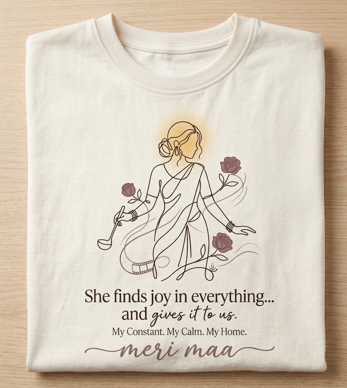 Meri Maa | Oversized Heavyweight Tee