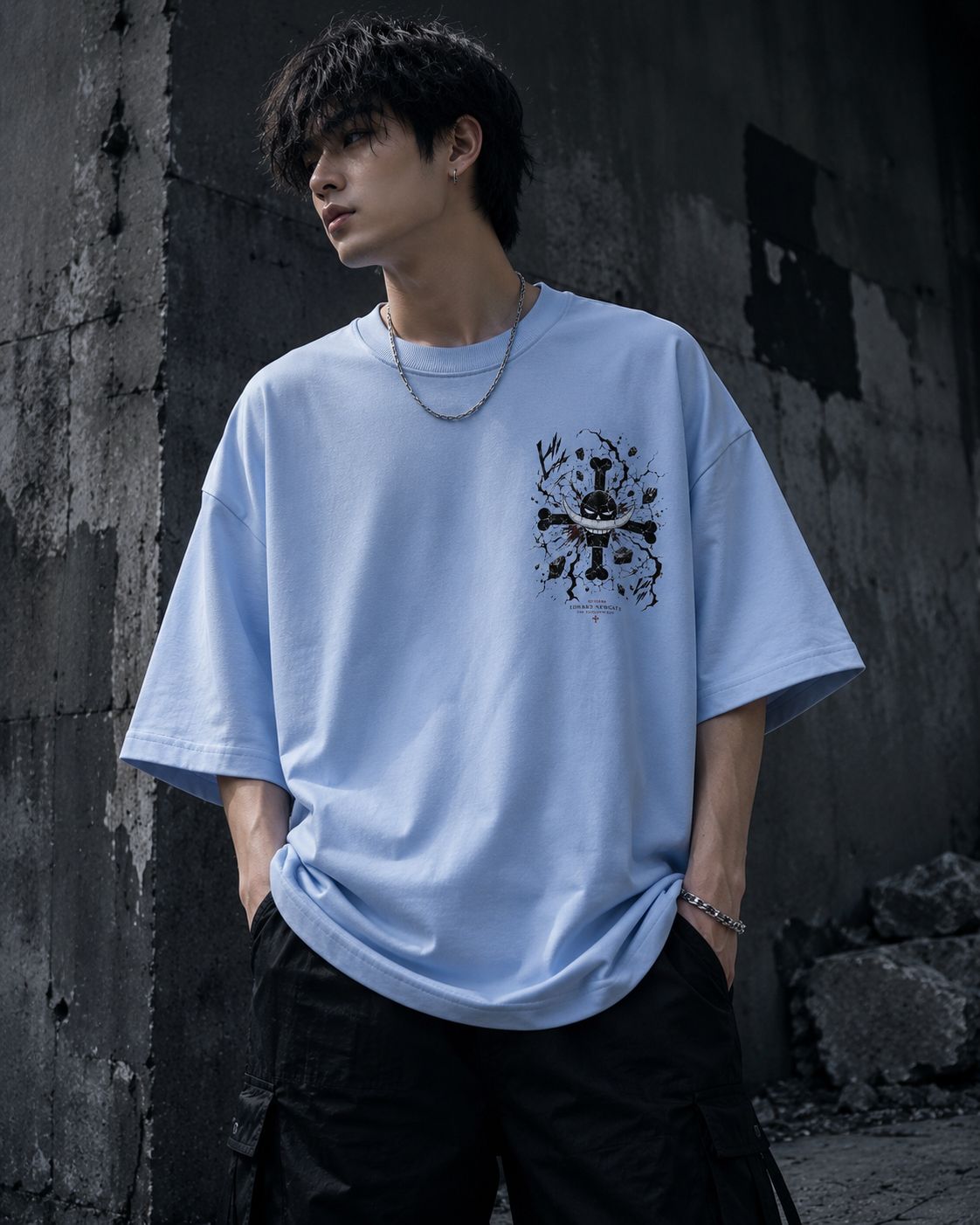 Whitebeard - One Piece | Oversized Heavyweight Tee