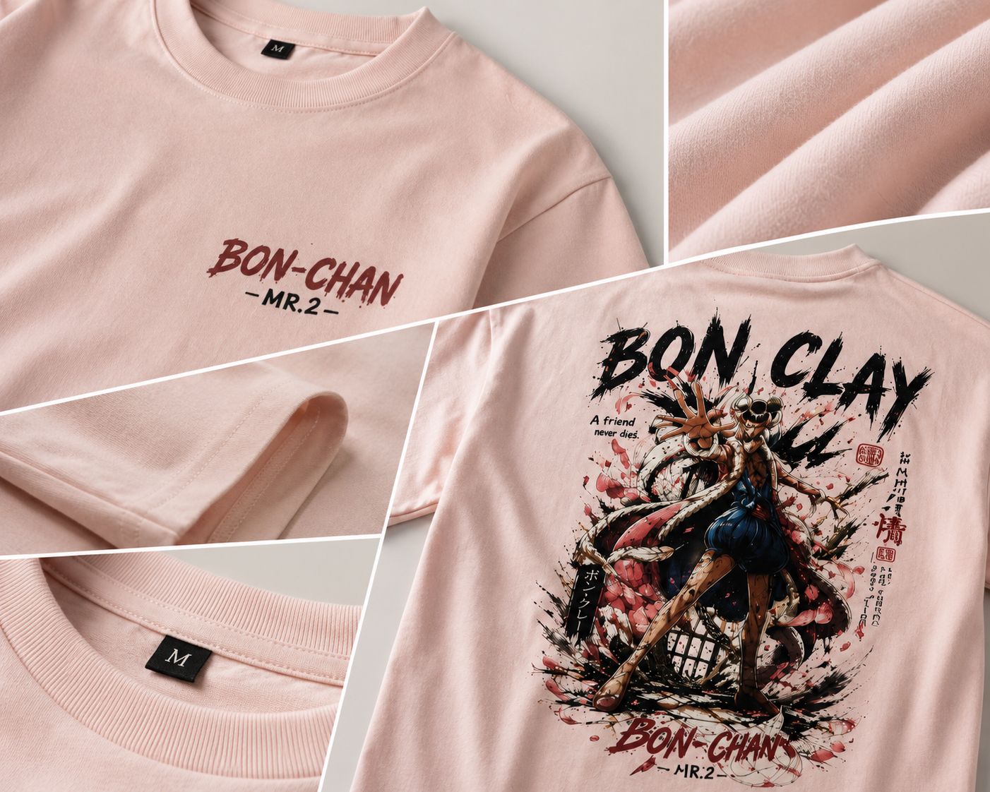 Bon Clay - One Piece | Regular Heavyweight Tee
