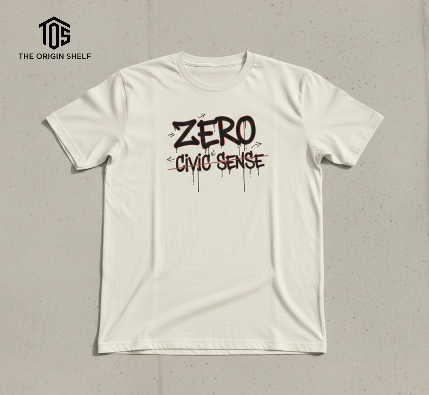 Zero Civic Sense | Oversized Heavyweight Tee